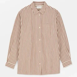 Skall Studio - Chemise Edgar - Marron & Ecru