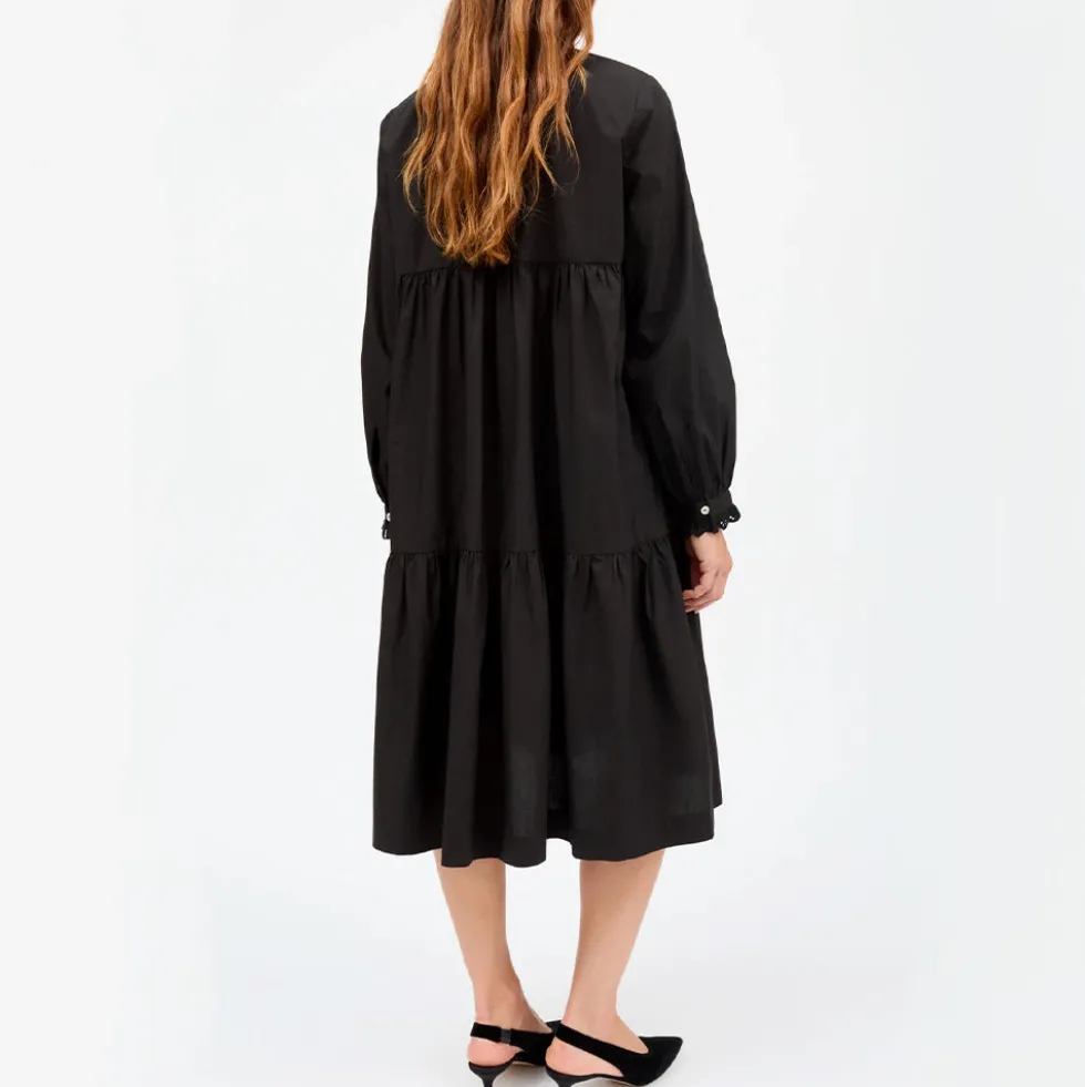 Skall Studio - Robe Chemise Lulu - Noir