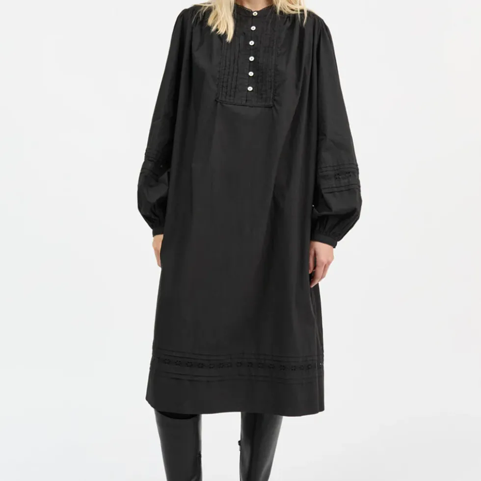 Skall Studio - Robe Leaf - Noir