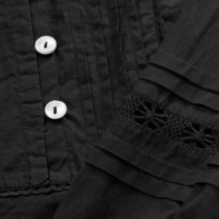 Skall Studio - Robe Leaf - Noir
