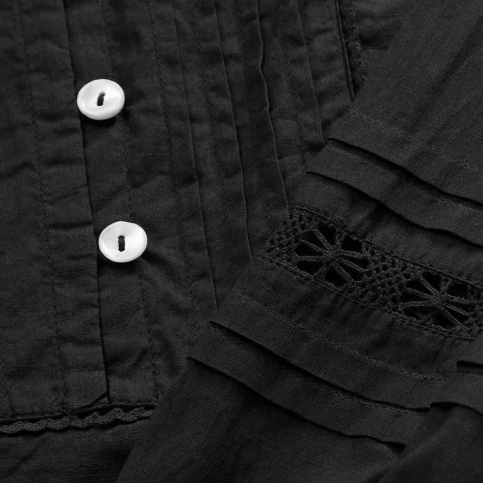 Skall Studio - Robe Leaf - Noir