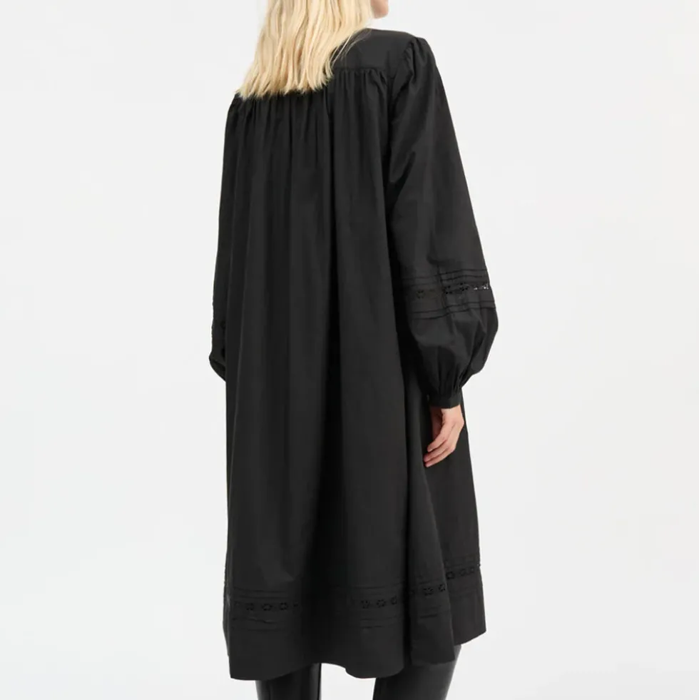 Skall Studio - Robe Leaf - Noir