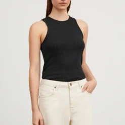 Skall Studio - Top Edie Tank - Noir