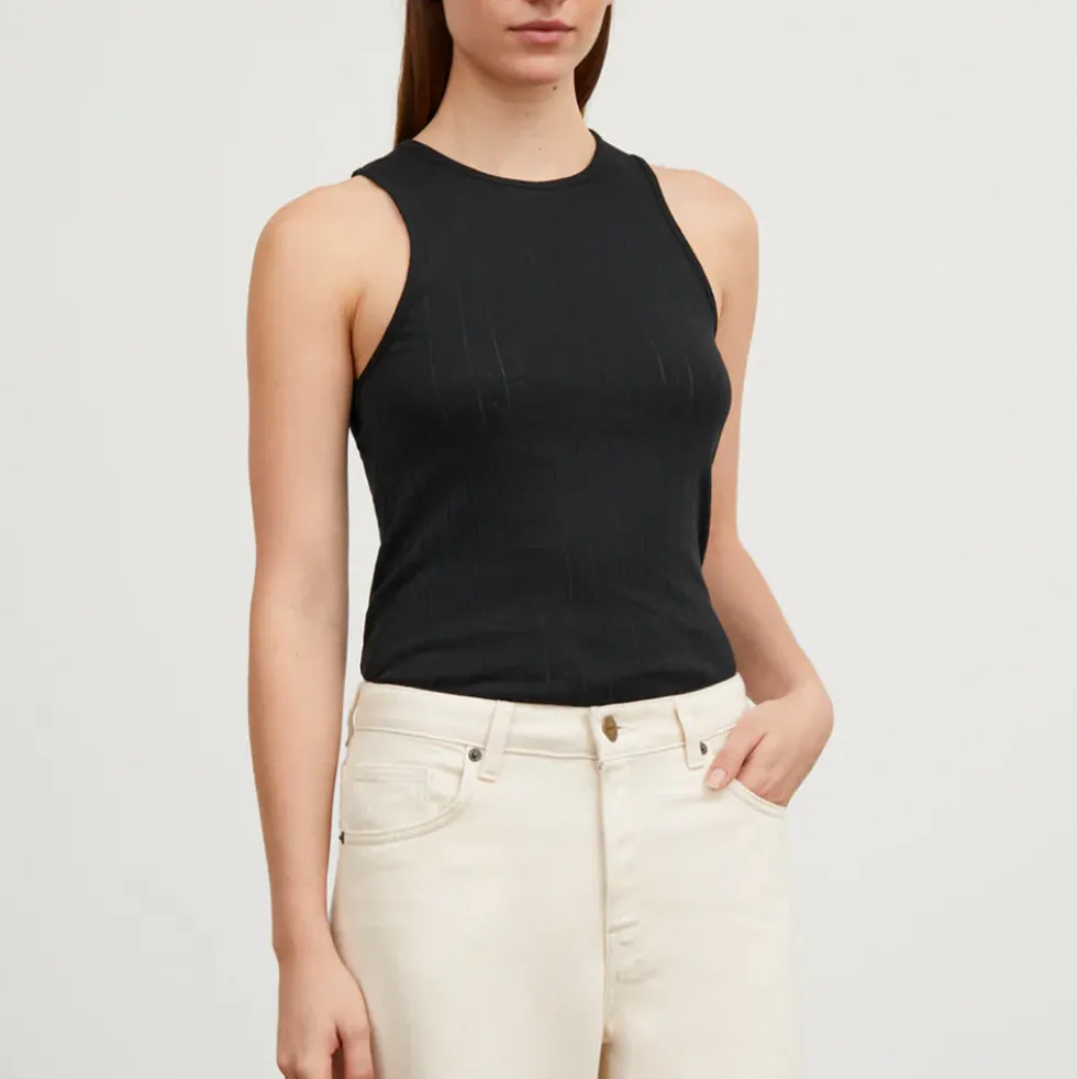 Skall Studio - Top Edie Tank - Noir