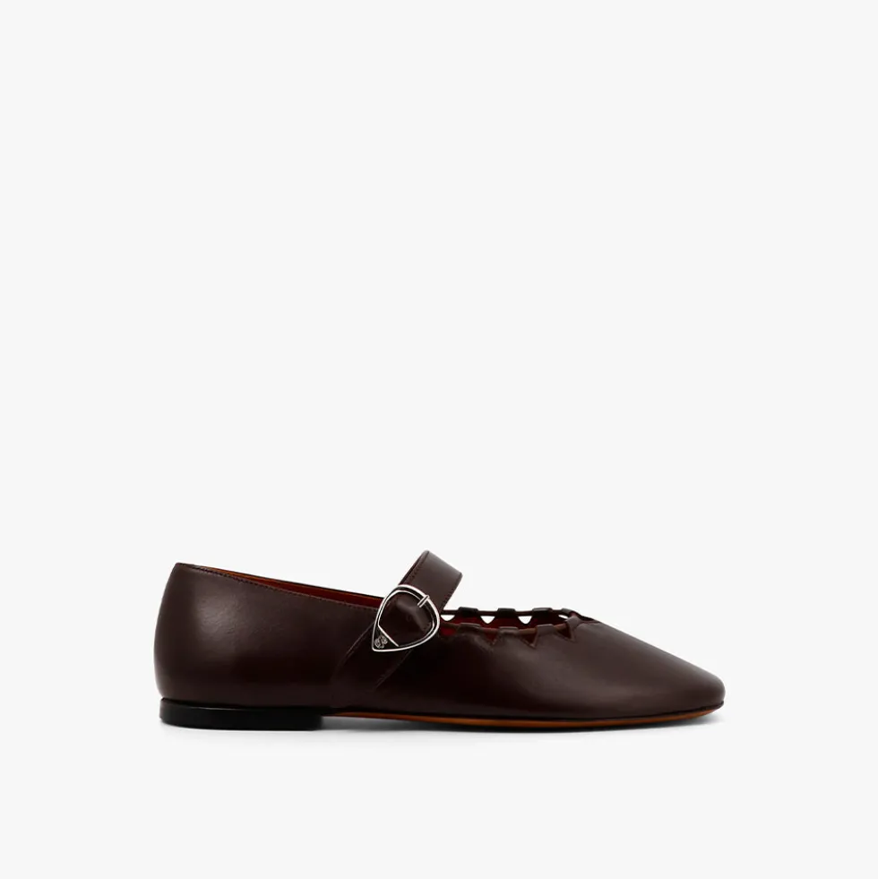 Socque - Ballerine Ginger - Chocolat