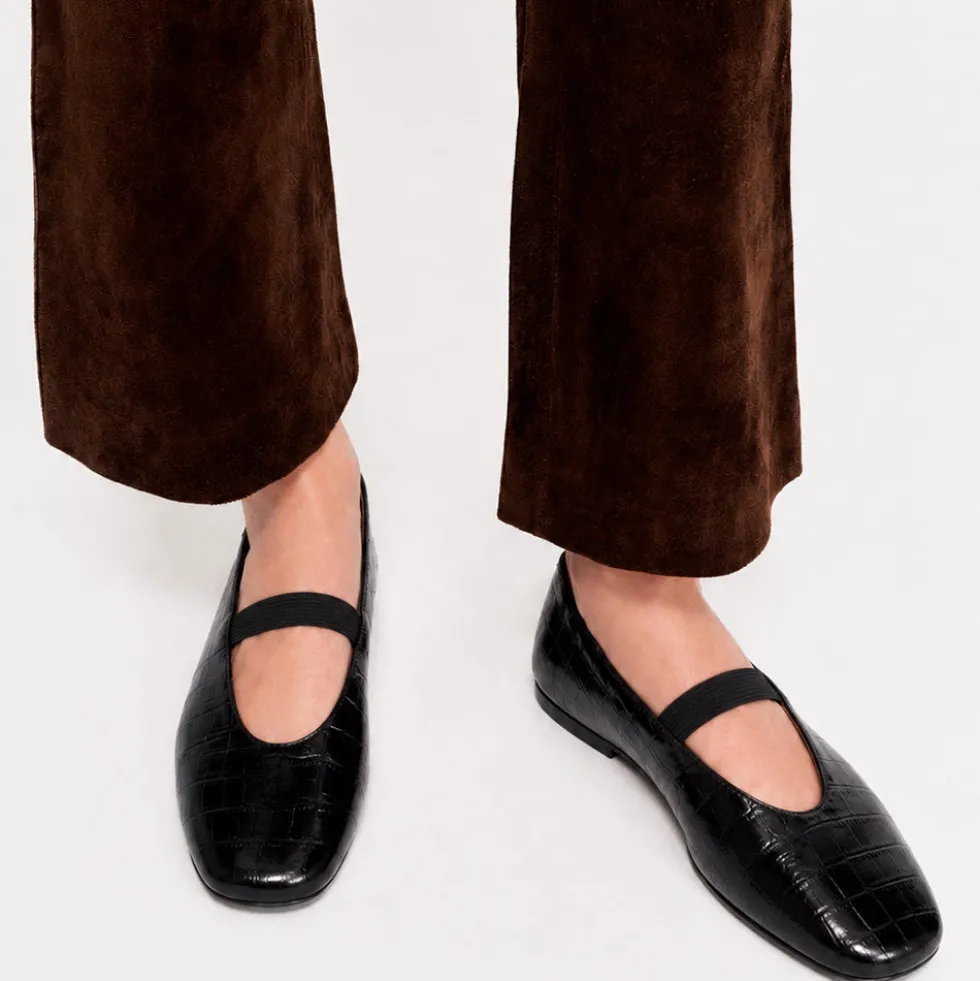 Socque - Ballerines Telma - Noir