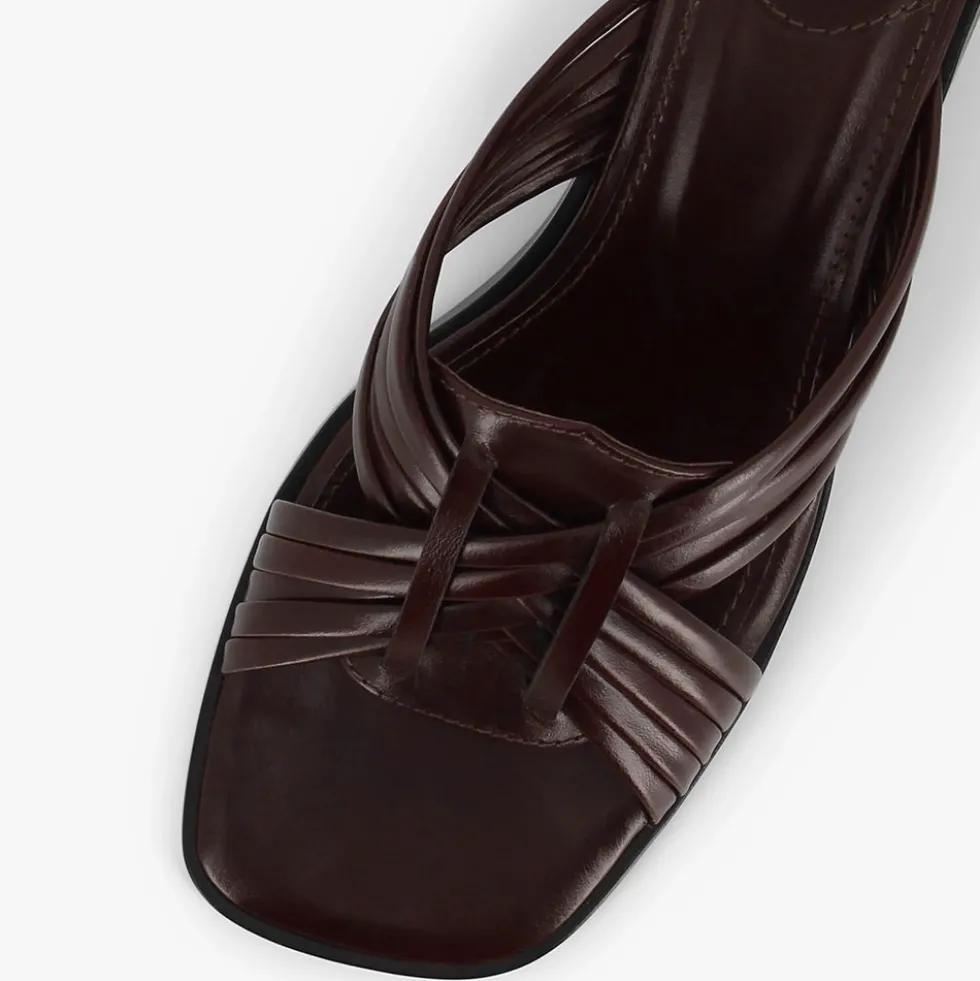 Socque - Sandale Janis - Chocolat
