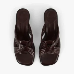 Socque - Sandale Janis - Chocolat