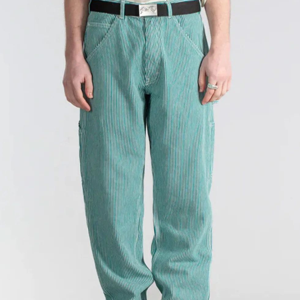 Stan Ray - Pantalon OG Painter - Vert Rayures