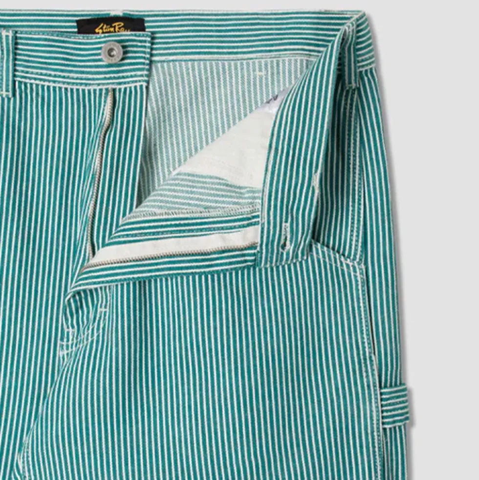 Stan Ray - Pantalon OG Painter - Vert Rayures