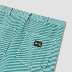 Stan Ray - Pantalon OG Painter - Vert Rayures