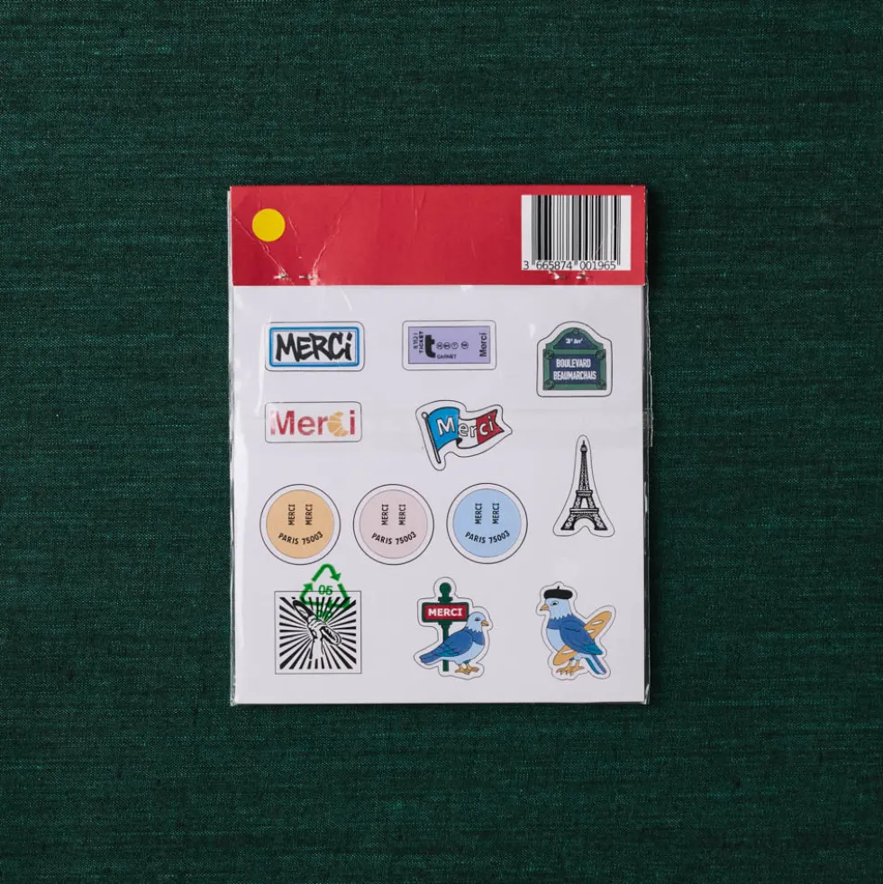 Stickers Merci - Paris