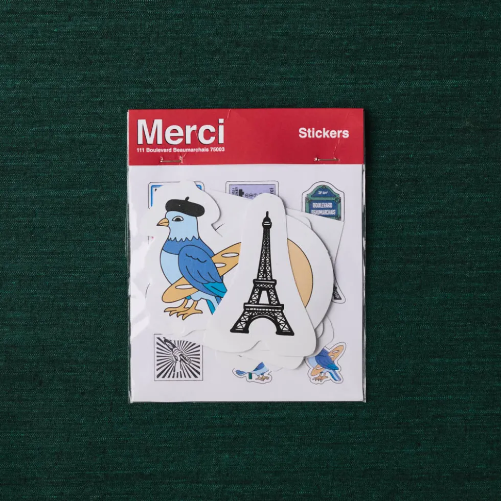 Stickers Merci - Paris
