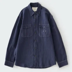 Studio Nicholson - Chemise Louro - Indigo