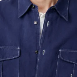 Studio Nicholson - Chemise Louro - Indigo