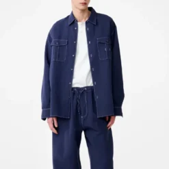 Studio Nicholson - Chemise Louro - Indigo
