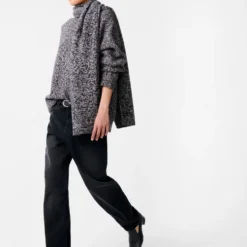 Studio Nicholson - Maille Hemyl - Marine mouliné