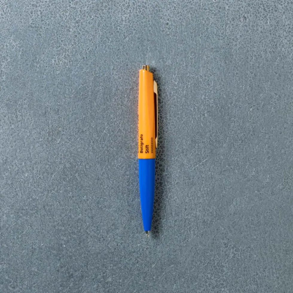 Stylo Anterique Mini - Bleu Orange