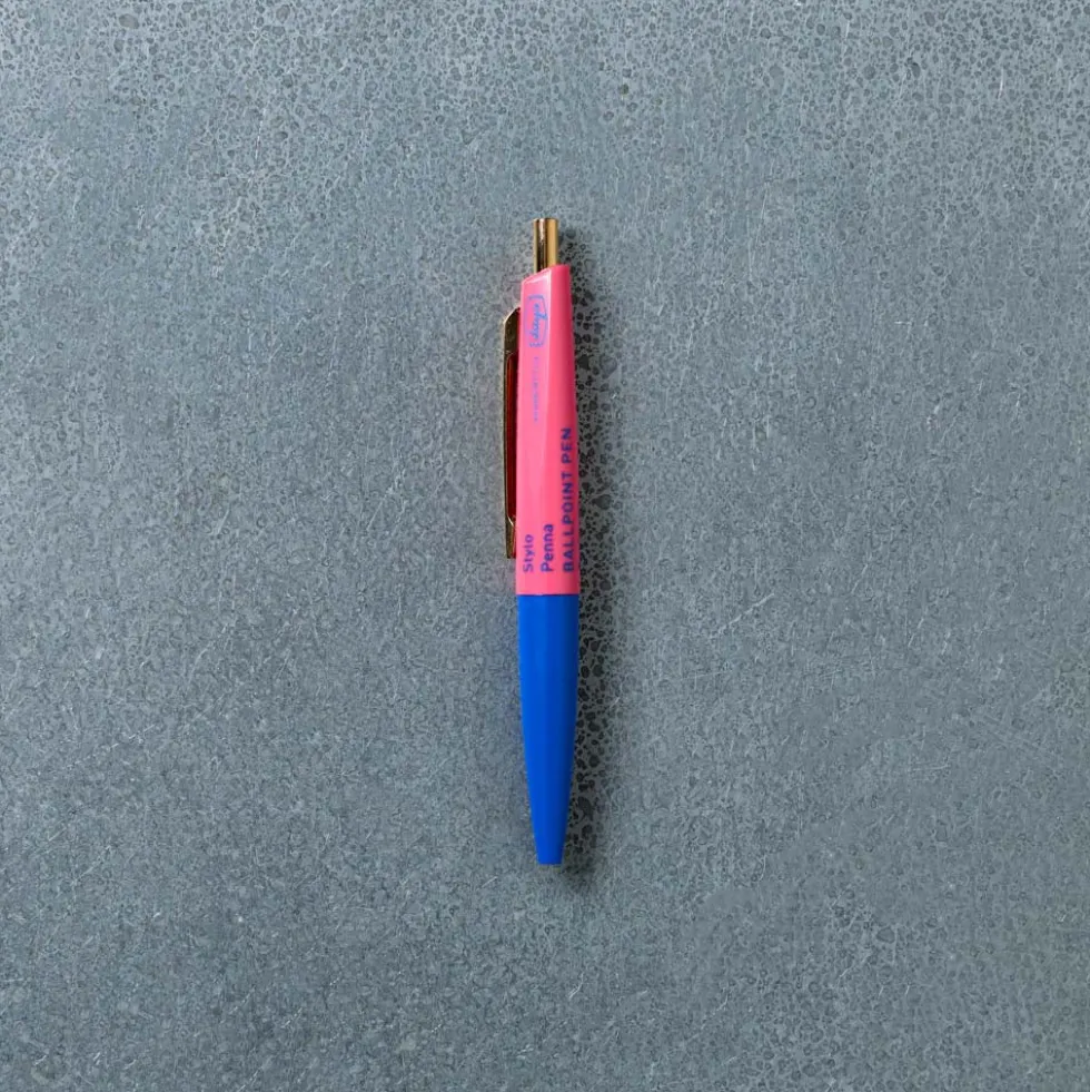 Stylo Anterique Mini - Bleu Rose