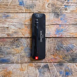 Stylo bille avec étui - Noir - Caran d'Ache
