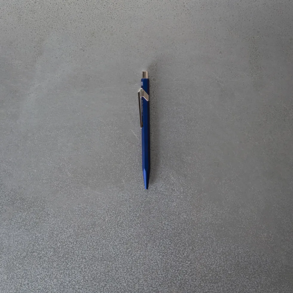Stylo bille 849 COLORMAT-X - Bleu - Caran d'Ache