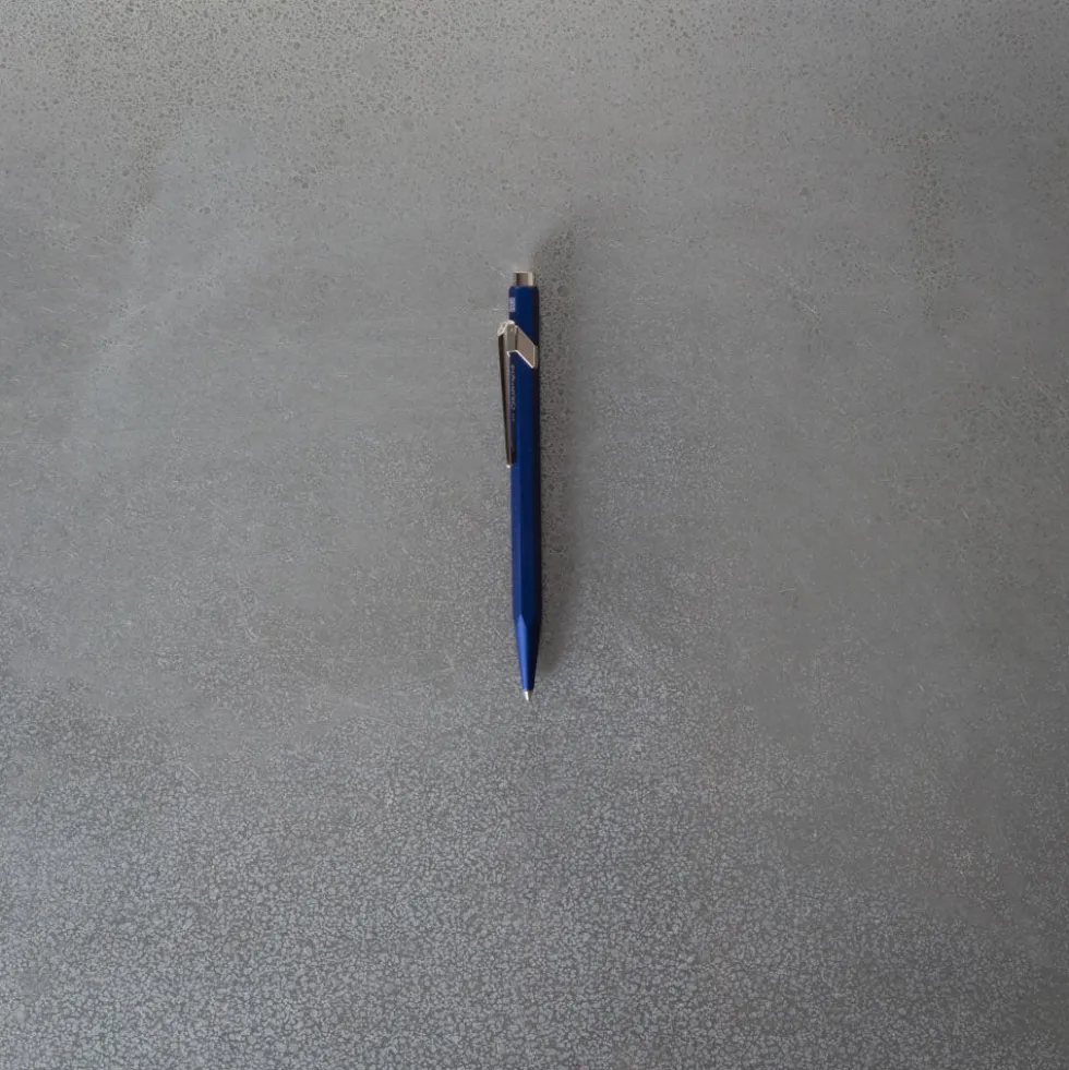 Stylo bille 849 COLORMAT-X - Bleu - Caran d'Ache