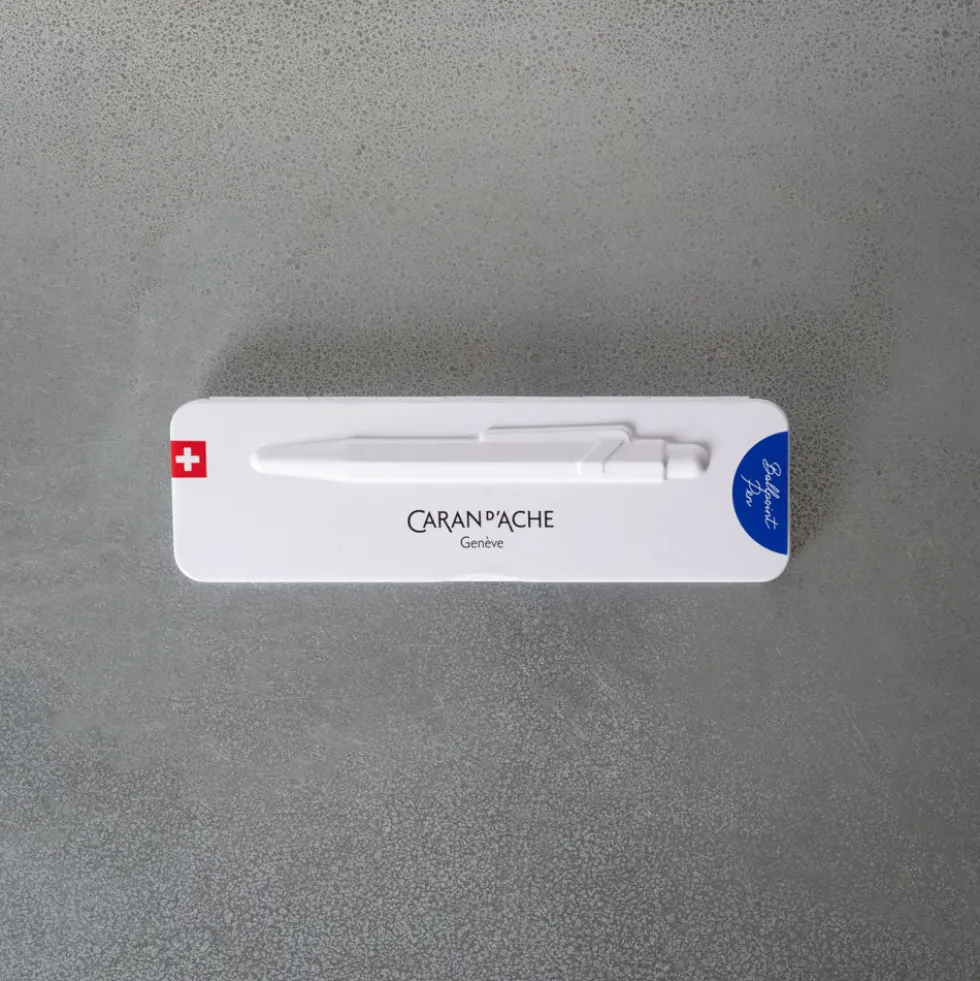 Stylo bille 849 COLORMAT-X - Bleu - Caran d'Ache