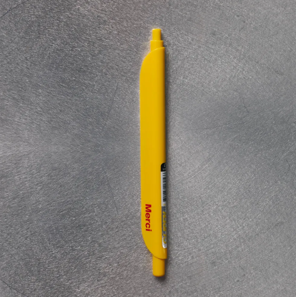 Stylo Merci - Jaune