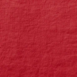 Tablier en lin lavé - Rouge Vermillon