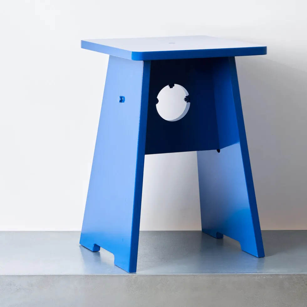 Tabouret New Crisis - Bleu - Piet Hein Eek