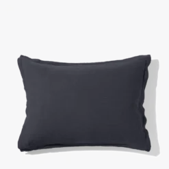 Taie d'oreiller en gaze de coton - Gris Fusain