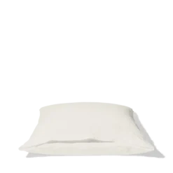 Taie d'oreiller en lin lavé - Blanc Coquillage