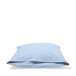 Taie d'oreiller en percale de coton - Bleuet