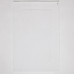 Tapis de bain en coton - Blanc Brume