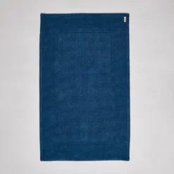Tapis de bain en coton - Bleu Nuit