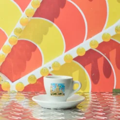 Tasse à expresso et soucoupe Sacré Cœur - Merci x Shia McShia