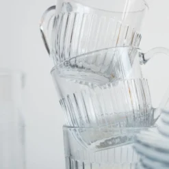 Tasse Ouessant en verre pressé
