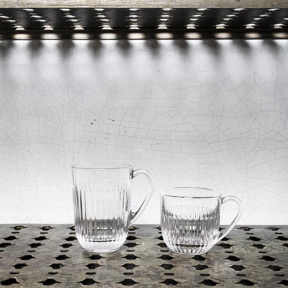 Tasse Ouessant en verre pressé