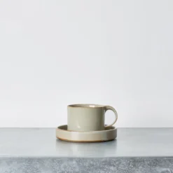 Tasse soucoupe Moderato - Gris