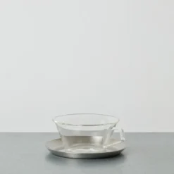 Tasse à thé et soucoupe - Tranparent