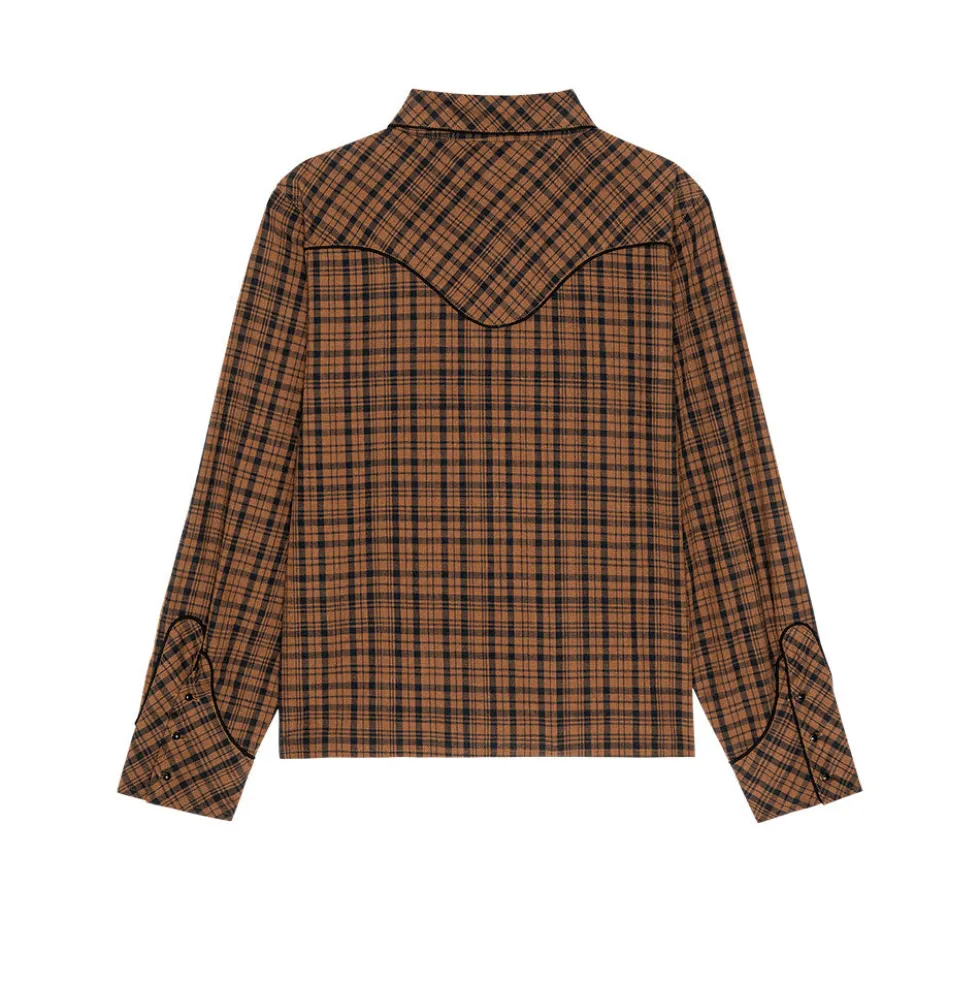 THE GREAT - Chemise The Creek - Marron