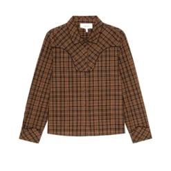 THE GREAT - Chemise The Creek - Marron