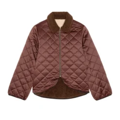 THE GREAT - Veste Reversible Western Yoke - Marron