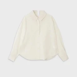The Loom - Chemise Sheer Splitneck - Beige Clair