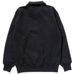 The real McCoys - Sweat Loopwheel Zip - Noir