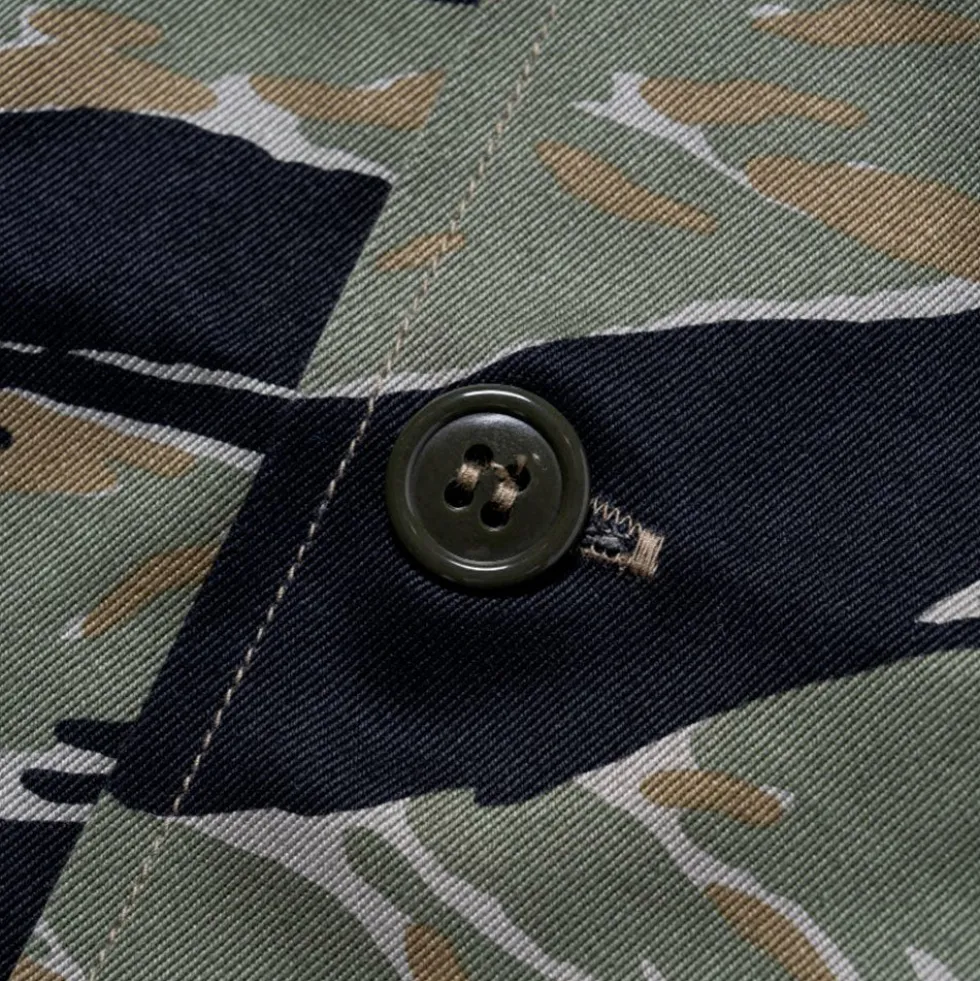 The real McCoys - Veste Tiger Camouflage - Vert