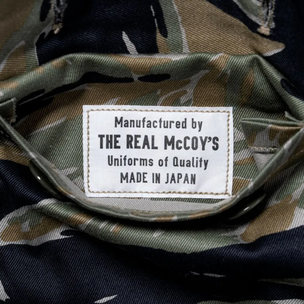 The real McCoys - Veste Tiger Camouflage - Vert