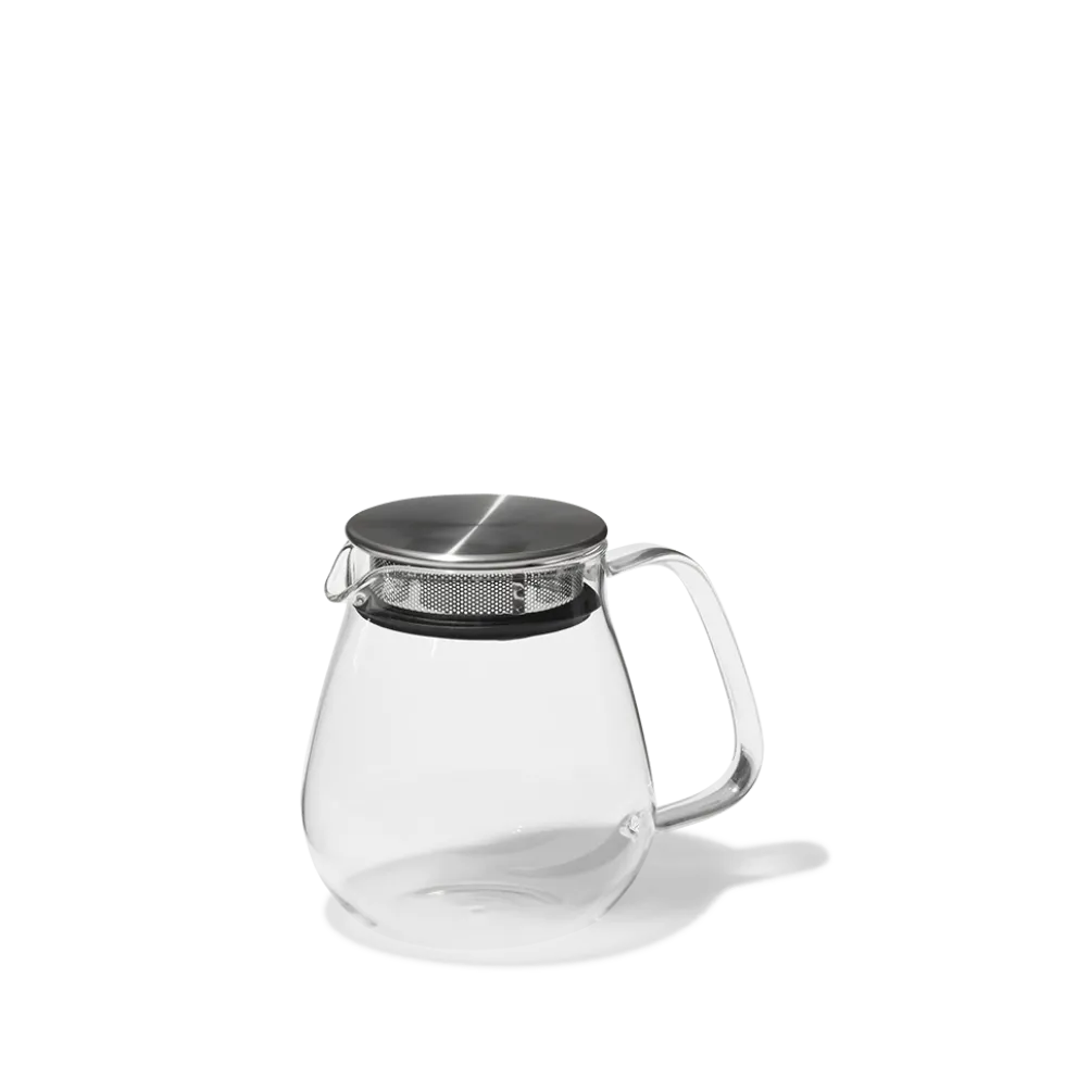Théière en verre avec filtre