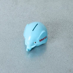 Tirelire Éléphant - Bleu Clair