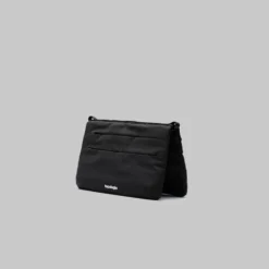Topologie - Sacoche Plate - Noir Tech Sateen
